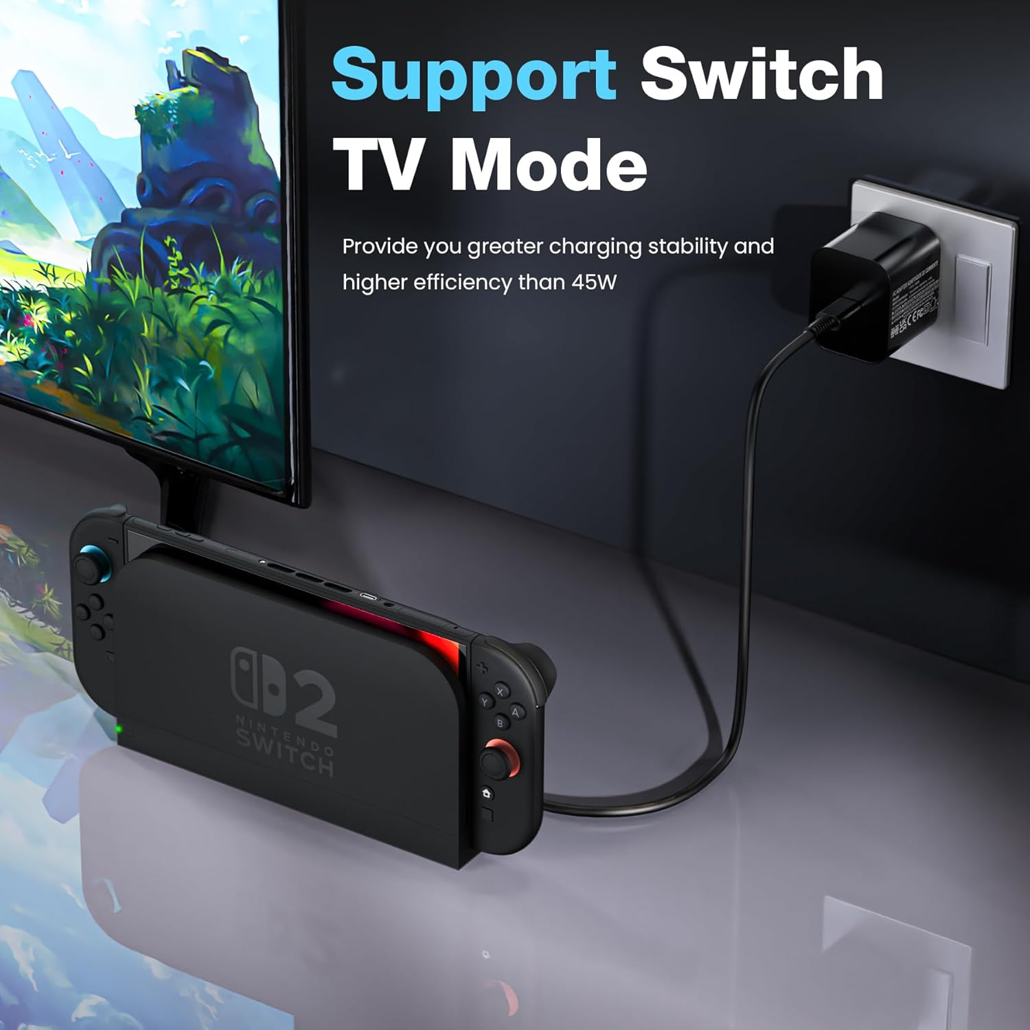 Nintendo Switch 2 AC Adapter 60W Nintendo Switch 2 AC Adapter 60W